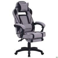 Кресло геймерское VR Racer Textile Webster Cерый/черный
