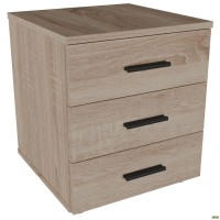 Тумба Asti AS400 (400х400х460Н) Дуб Сонома