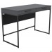 Стол Campari Cr1200 (1200х550х800Н) черный/Серый Шифер Стол Campari Cr1200 (1200х550х800Н) черный/Серый Шифер