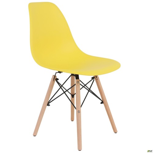 Стул Aster RL Wood Пластик желтый Стул Aster RL Wood Пластик желтый