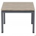 Стол журнальный SIG-300 (600х600х450мм) Черный графит/Вяз Либерти