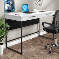 Стол Campari Cr1200 (1200х550х800Н) черный/Белый