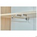 Шкаф гардеробный Welcome (810х400х1960Н) черный графит, Дуб Сонома Шкаф гардеробный Welcome (810х400х1960Н) черный графит, Дуб Сонома