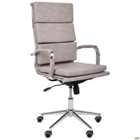 Кресло Slim FX HB Хром Tilt WAX Light Grey