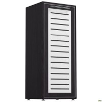 Пенал книжный Оникс 450х400х1090 Венге прованс, стекло