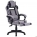 Кресло геймерское VR Racer Textile Webster Cерый/черный