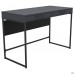 Стол Campari Cr1200 (1200х550х800Н) черный/Антрацит Стол Campari Cr1200 (1200х550х800Н) черный/Антрацит