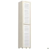 Пенал книжный Оникс 450х400х2172 Дуб ценамон, стекло