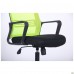 Кресло Джун сиденье Сетка черная/спинка Сетка лайм