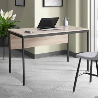 Стол письменный Осло (1187х600х750Н) черный графит, Дуб Сонома