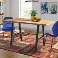 Стол Astra 1400 (1380х670хН770) черный графит/Дуб Ливорно