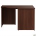 Стол письменный МГ-201 (1200х1200х750мм) орех темный