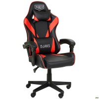Кресло VR Racer Dexter Djaks черный/красный