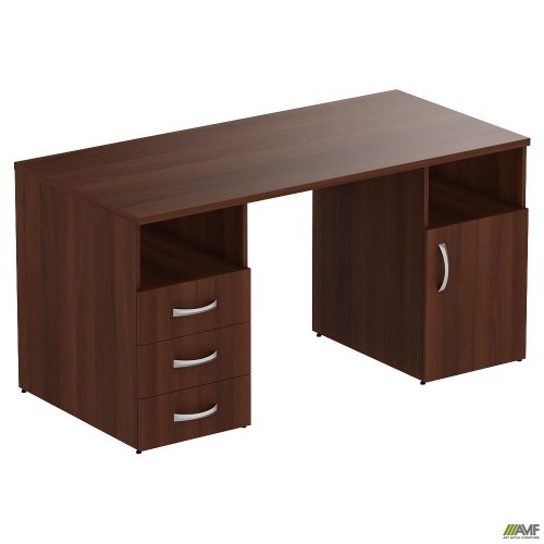 Стол тумбовый МГ-530R (1500х720х750мм) орех темный