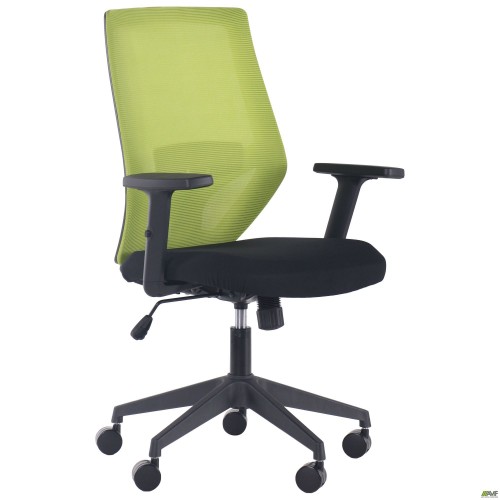 Кресло Lead Black сиденье Нест-01 черная/спинка Сетка SL-06 салатовая Кресло Lead Black сиденье Нест-01 черная/спинка Сетка SL-06 салатовая