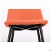 Стул Лучия черный/оранж
