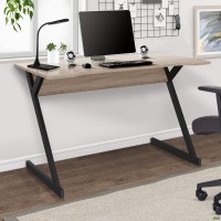 Стол компьютерный Dexter DX1200 (1200х600х750Н) черный графит/Дуб Сонома