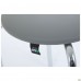 Табурет Софи хром Кожзам серый