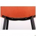 Стул Лучия черный/оранж