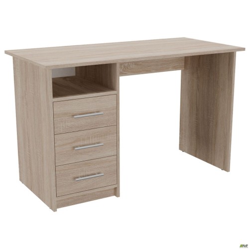 Стол однотумбовый ОМ-122L (1200х580х750Н) Дуб Сонома