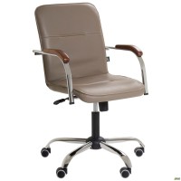 Кресло Самба-RC Хром орех Nappa 08 без канта