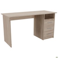 Стол однотумбовый ОМ-123R (1387х580х750Н) Дуб Сонома