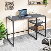 Стол компьютерный Jet JT1200 (1187х550х750Н) черный/Серый Шифер