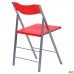 Стул Ибица алюм пластик красный Стул Ибица алюм пластик красный