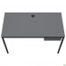 Стол Осло с ящиком (1187х600х750) черный графит, Серый Шифер Стол Осло с ящиком (1187х600х750) черный графит, Серый Шифер