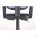 Кресло Бит/АМФ-8 сиденье Сетка черная/спинка Сетка синяя