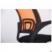 Кресло Веб сиденье Сетка черная/спинка Сетка оранжевая
