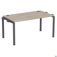 Элемент стола составного с кронштейнами двойными SIG-350 (1000х800х750мм) Черный графит/Вяз Либерти