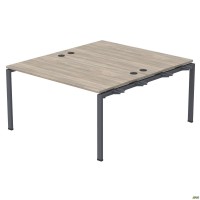 Элемент станции с кронштейнами одинар. SIG-532 (1587х1600х750) Черный граф/Вяз Либерти