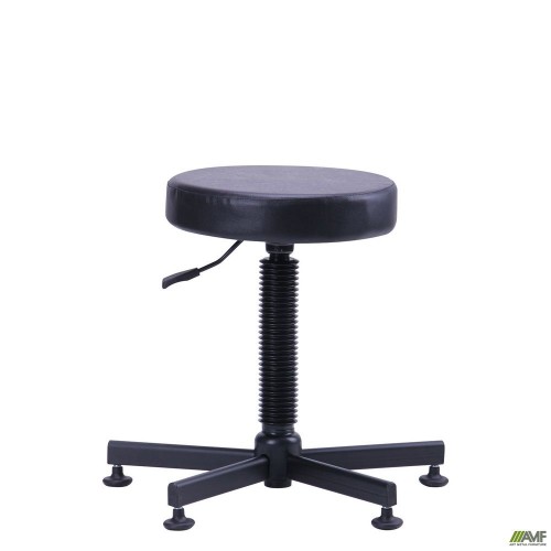 Табурет Грас Кожзам черный Табурет Грас Кожзам черный