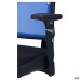 Кресло Онлайн Алюм сиденье Сетка черная/спинка Сетка синяя Кресло Онлайн Алюм сиденье Сетка черная/спинка Сетка синяя