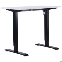 Стол Like 1000х580 Белый Перл База черная Стол Like 1000х580 Белый Перл База черная