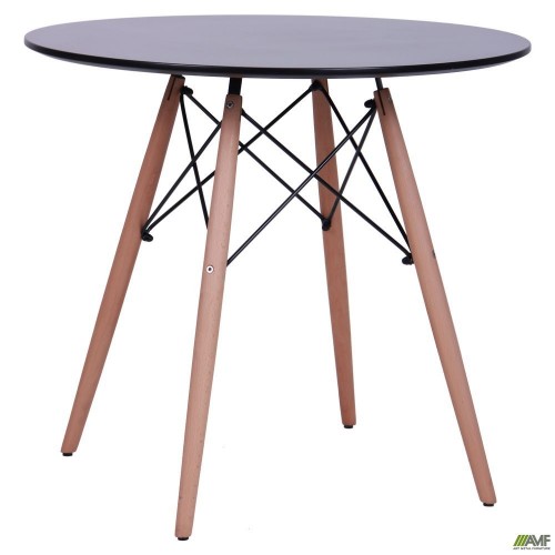 Стол обеденный Helis, цвет черный (МДФ)