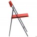 Стул Ибица черный пластик красный Стул Ибица черный пластик красный