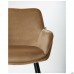 Кресло обеденное Fiona вельвет светло-коричневый