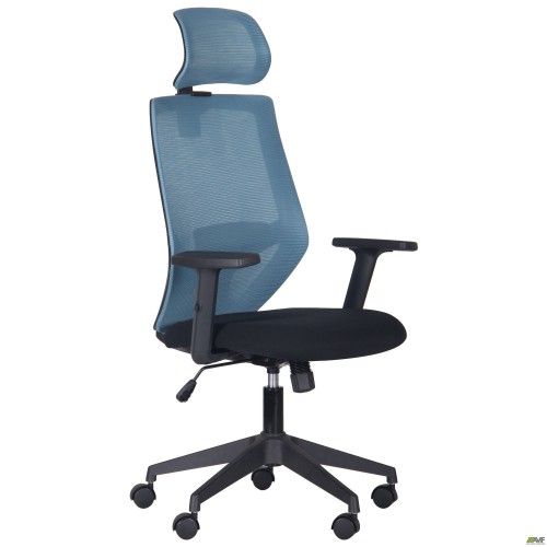 Кресло Lead Black HR сиденье Нест-01 черная/спинка Сетка SL-18 аквамарин Кресло Lead Black HR сиденье Нест-01 черная/спинка Сетка SL-18 аквамарин