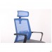 Кресло Neon HR сиденье Сидней-20/спинка Сетка синяя