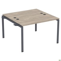 Элемент станции с кронштейнами одинар. SIG-501 (1387х1200х750) Черный граф/Вяз Либерти