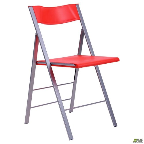 Стул Ибица алюм пластик красный