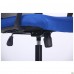 Кресло Джун сиденье Сетка синяя/спинка Сетка черная