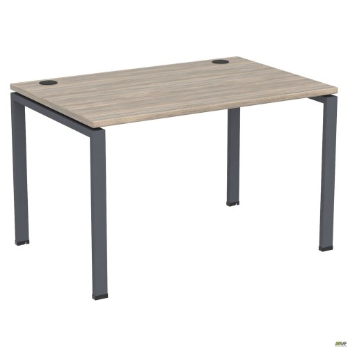 Стол письменный SIG-110 (1000х800х750мм) Черный графит/Вяз Либерти Дымчатый