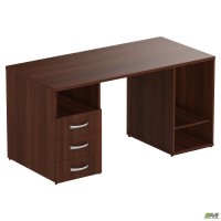 Стол тумбовый МГ-53 L (1500х720х750) орех темный