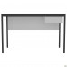 Стол Осло с ящиком (1187х600х750) черный графит, Белый
