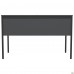 Стол Осло с ящиком (1187х600х750) черный графит, Серый Шифер Стол Осло с ящиком (1187х600х750) черный графит, Серый Шифер