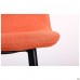 Стул Лучия черный/оранж