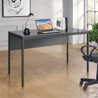 Стол письменный Осло (1187х600х750Н) черный графит, Серый Шифер